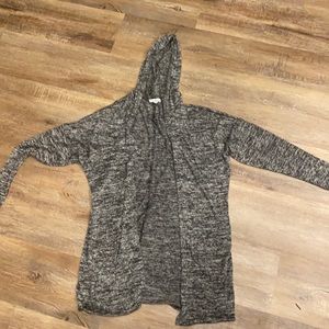 Charlotte russe medium hooded cardigan